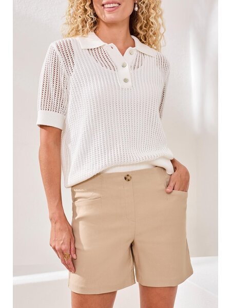 Tribal FLATTEN IT PULL ON SHORT 3015O-SS26