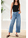 Tribal AUDREY HUGGING WIDE CROP JEANS 6118O-SS26