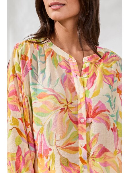 Tribal DOLMAN SLV WIDE BLOUSE 5539O-SS26