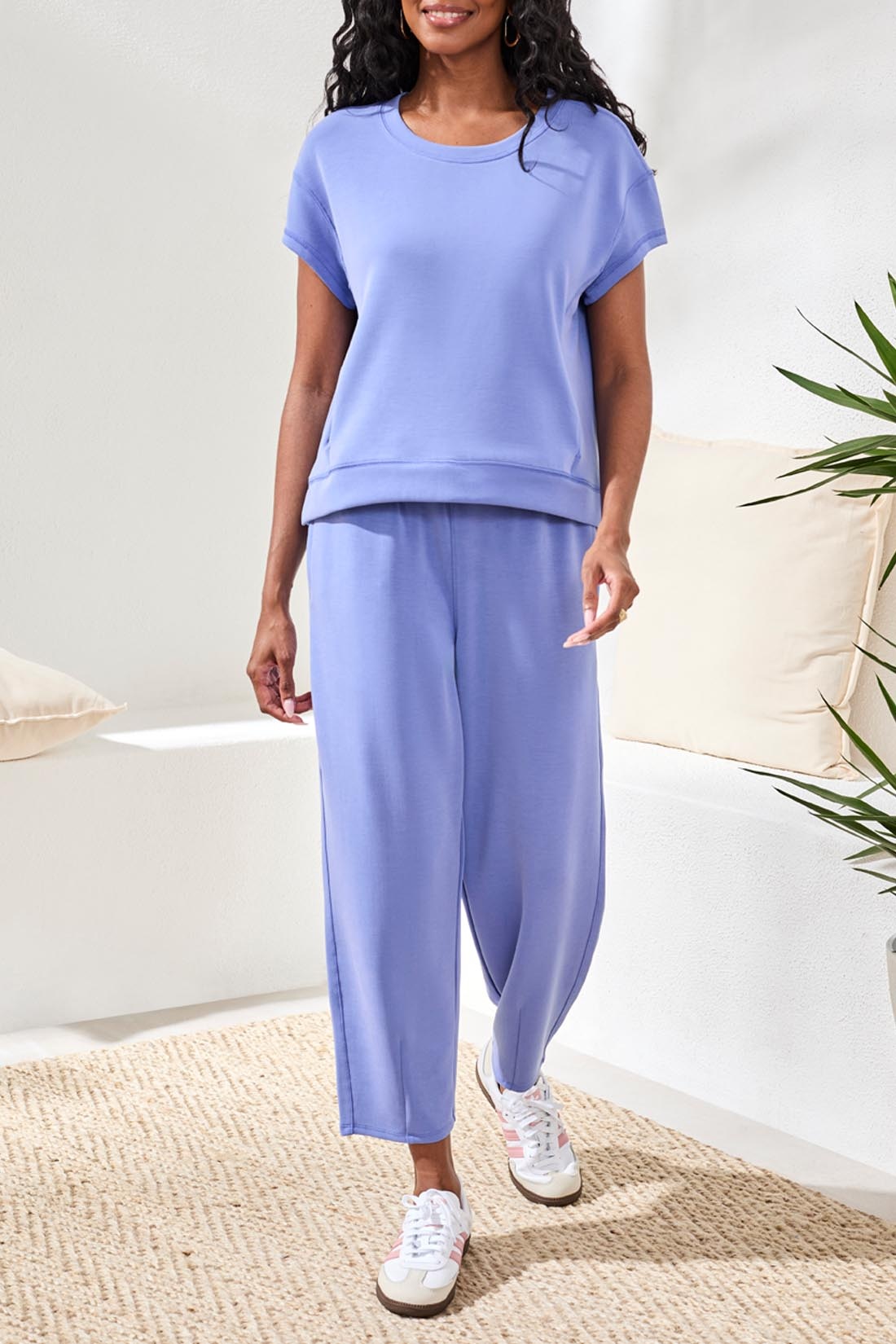 Tribal S/S TOP W/ PKTS 6167O-SS26