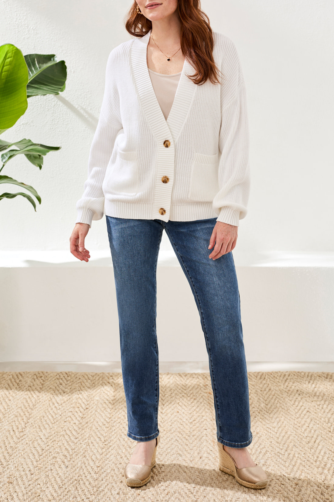 Tribal L/S SWEATER CARDIGAN 2490O-SS26