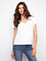 Charlie B Drop Shoulder  V-Neck T-Shirt SS26 C1428