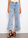 Charlie B Wide Leg Stretch Denim Pants With All Over Pixelated Flower Embroidery C5779/431A SS26