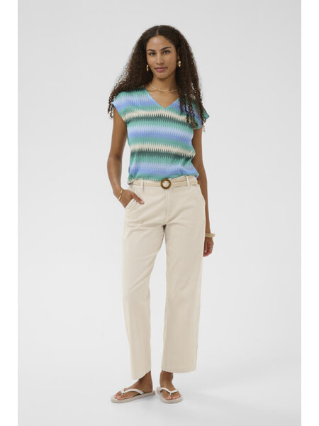 Cream CRLorraine Belt Pant 10613668-SS26