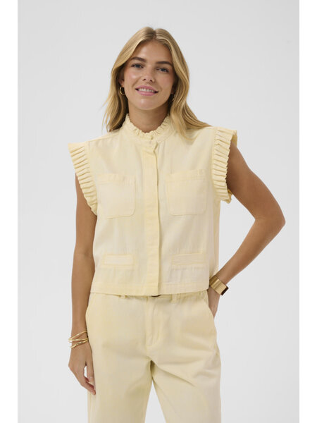 Cream CRLorra Waistcoat 10615089-SS26