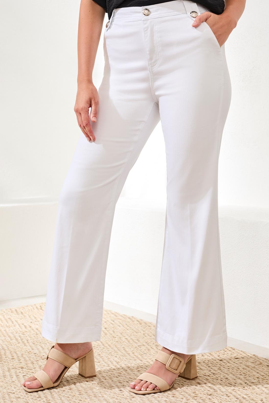 Tribal BROOKE HUGGING MARINE PALAZZO JEANS 5768O-SS26