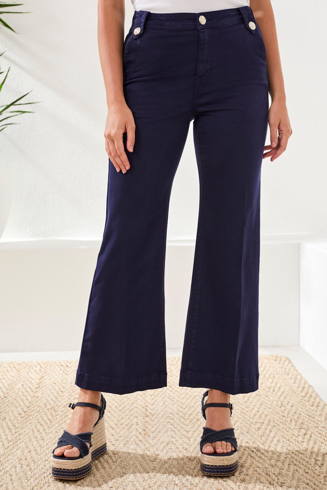 Tribal BROOKE HUGGING MARINE PALAZZO JEANS 5768O-SS26