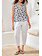 Tribal SLV/LESS BUTTON FRONT BLOUSE 6213O-SS26