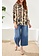 Tribal 3/4 SLV BLOUSE W/ HIDDEN BTN PLACKET 3111O-SS26
