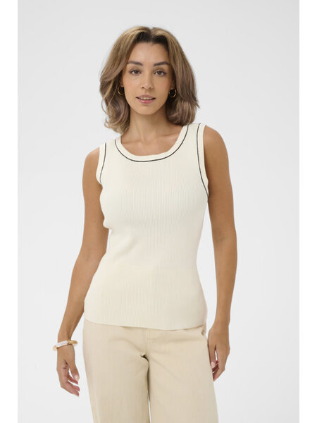 Cream CRVillea Knit Top 10614865-SS26