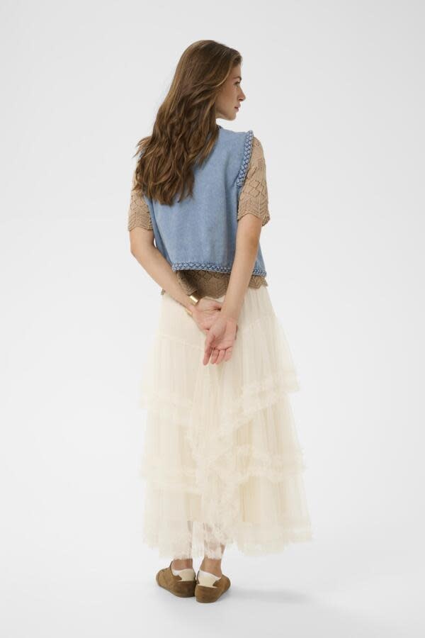 Cream CRRina Waistcoat 10614877-SS26