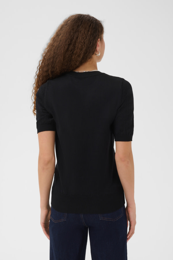 St Tropez MilaSZ Pointelle SS Pullover 30514645-FW26