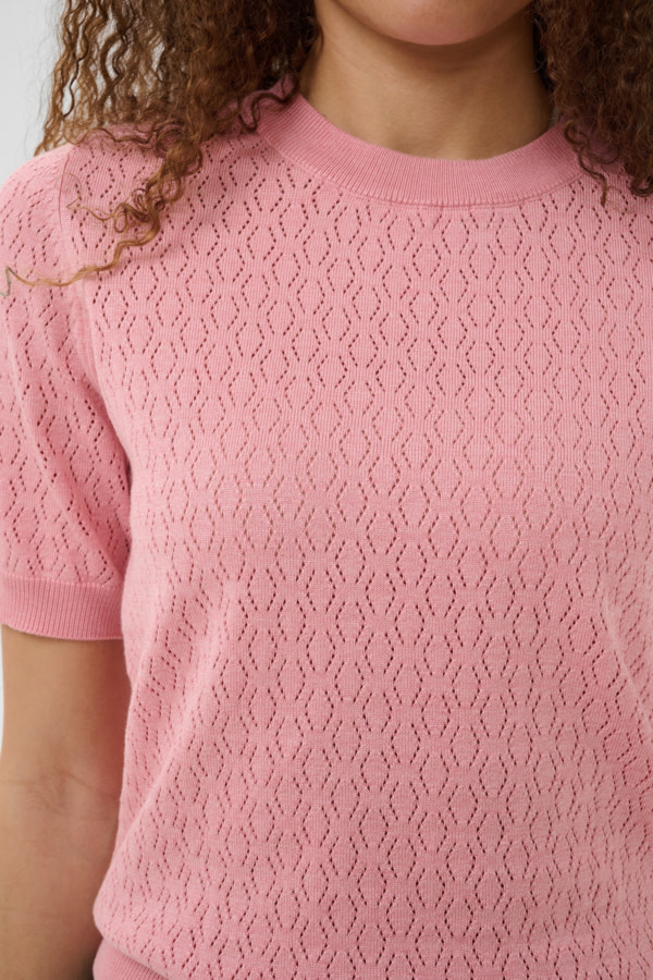 St Tropez MilaSZ Pointelle SS Pullover 30514645-FW26