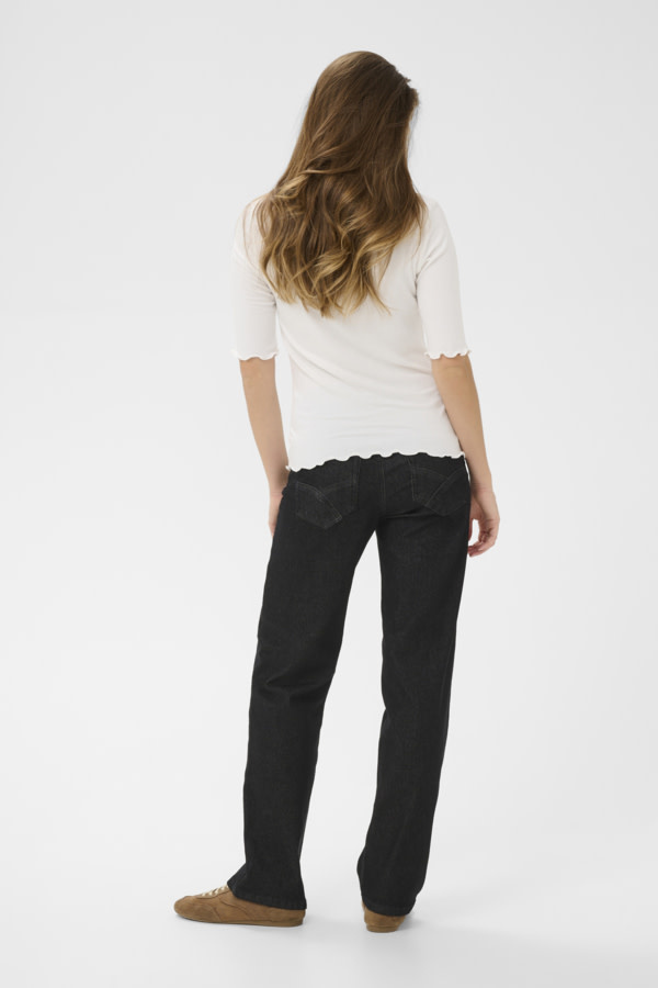 Cream CRRibba s/s Blouse 10611076-FW26