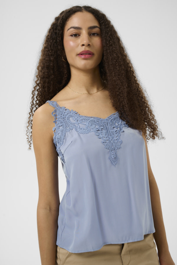 Cream CRANNA TOP 10611224-FW26