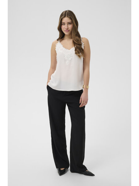 Cream CRANNA TOP 10611224-FW26