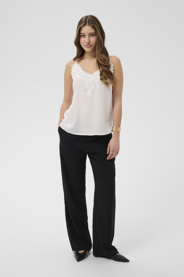 Cream CRANNA TOP 10611224-FW26
