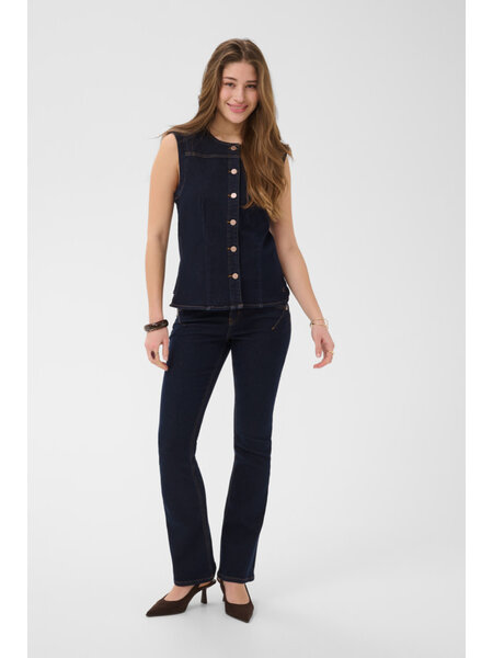 Cream CRDamy Denim Waistcoat 10615211-FW26
