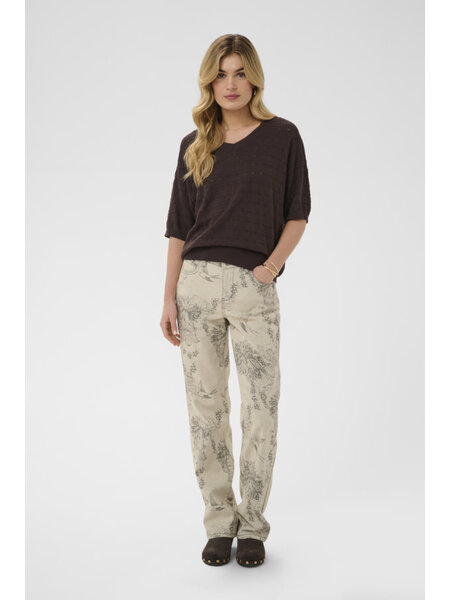 Cream CRAnnali Short Knit Pullover 10615160-FW26