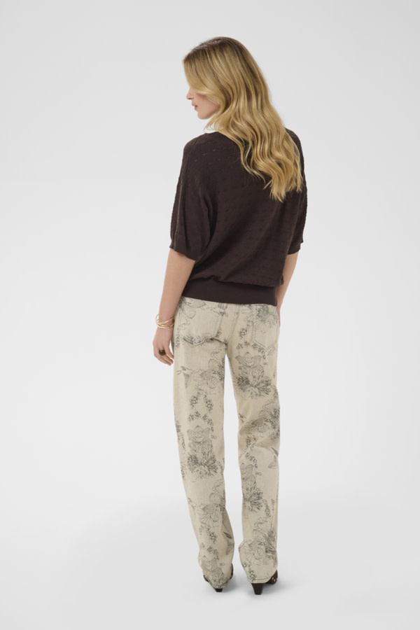 Cream CRAnnali Short Knit Pullover 10615160-FW26