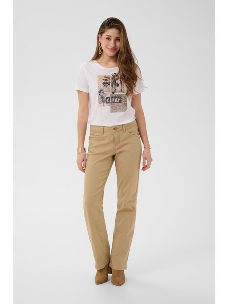 Cream CRSophia LP Straight Twill - Coco Fit 10614735-FW26