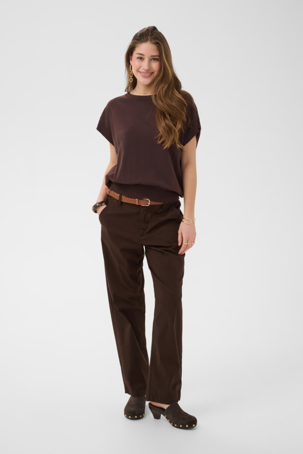 Cream CRLorraine Belt Pant 10613668-FW26