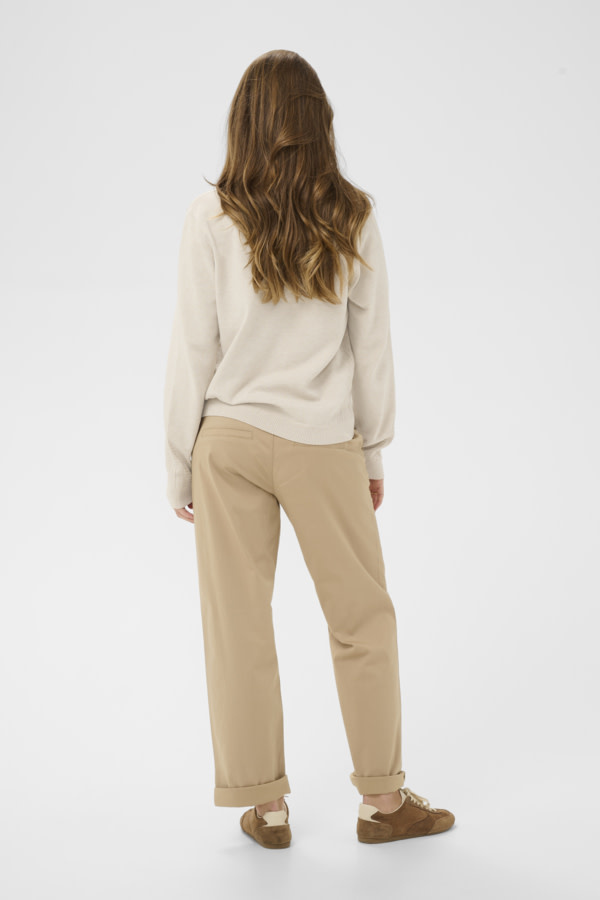 Cream CRDela Knit Pullover 10615141-FW26
