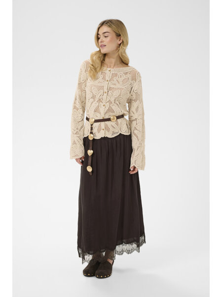 Cream CRTriniti Skirt 10615374-FW26