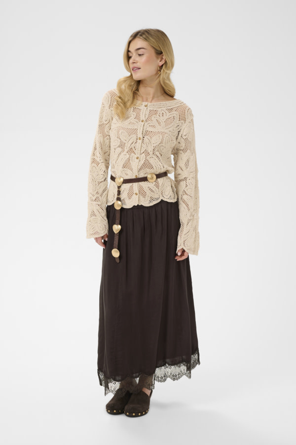 Cream CRTriniti Skirt 10615374-FW26