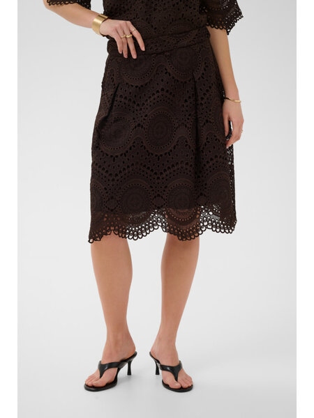 Cream CRBaja Skirt 10615150-FW26