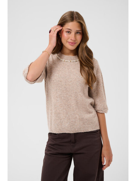 Cream CRTrusty Knit Blouse 10615358-FW26