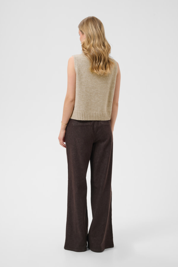 Cream CRElsie Knit Slipover 10615533-FW26