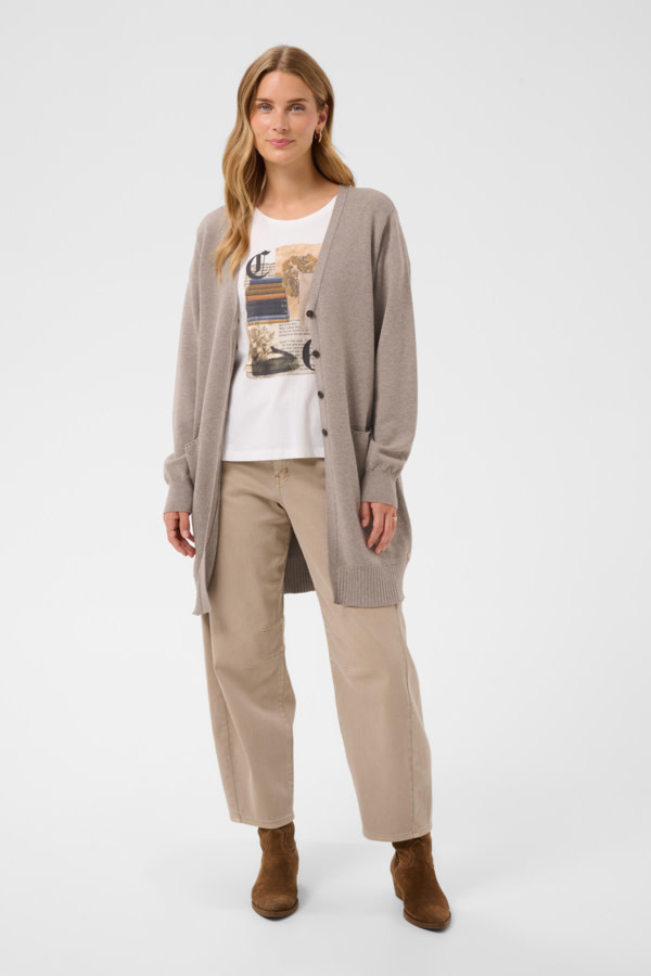 Cream CRDela Long Cardigan 10615538-FW26
