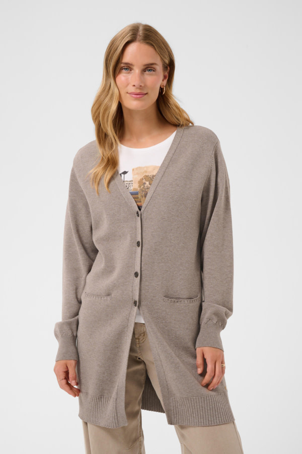 Cream CRDela Long Cardigan 10615538-FW26