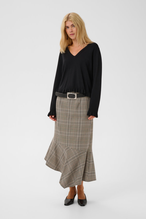 Culture CUclare Annemarie Frill Vneck 50113630-FW26