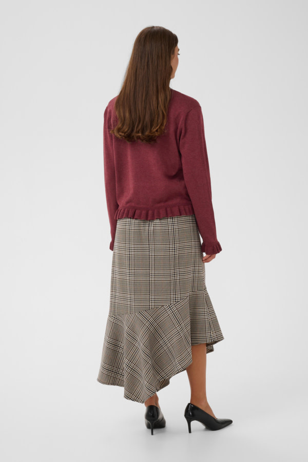 Culture CUclare Annemarie Frill Vneck 50113630-FW26