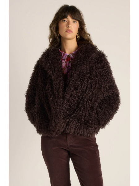 Fate & Becker Wynn Cropped Fur Jacket 17788