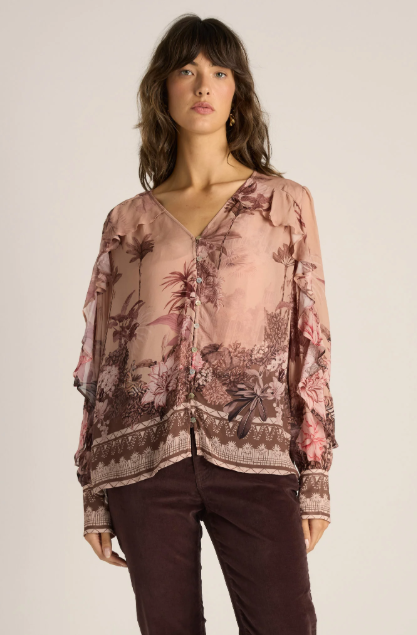 Fate & Becker Odette Ruffle Blouse 17868