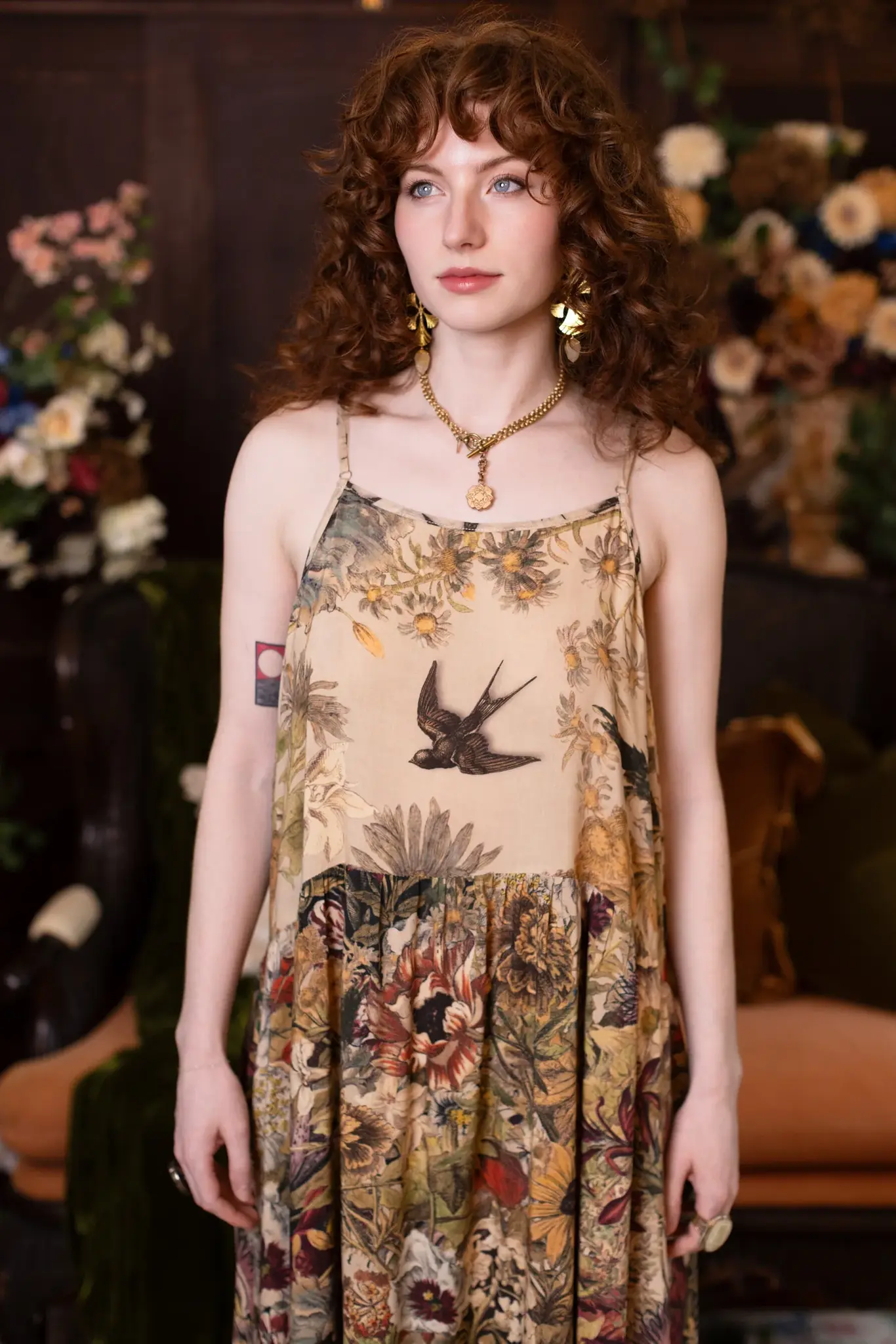 Market of Stars Golden Hour Boheme Slip Dress