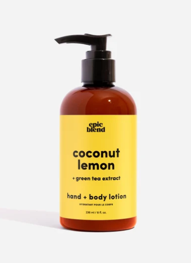 Epic Blend Hand and Body Lotion Coconut Lemon 8oz