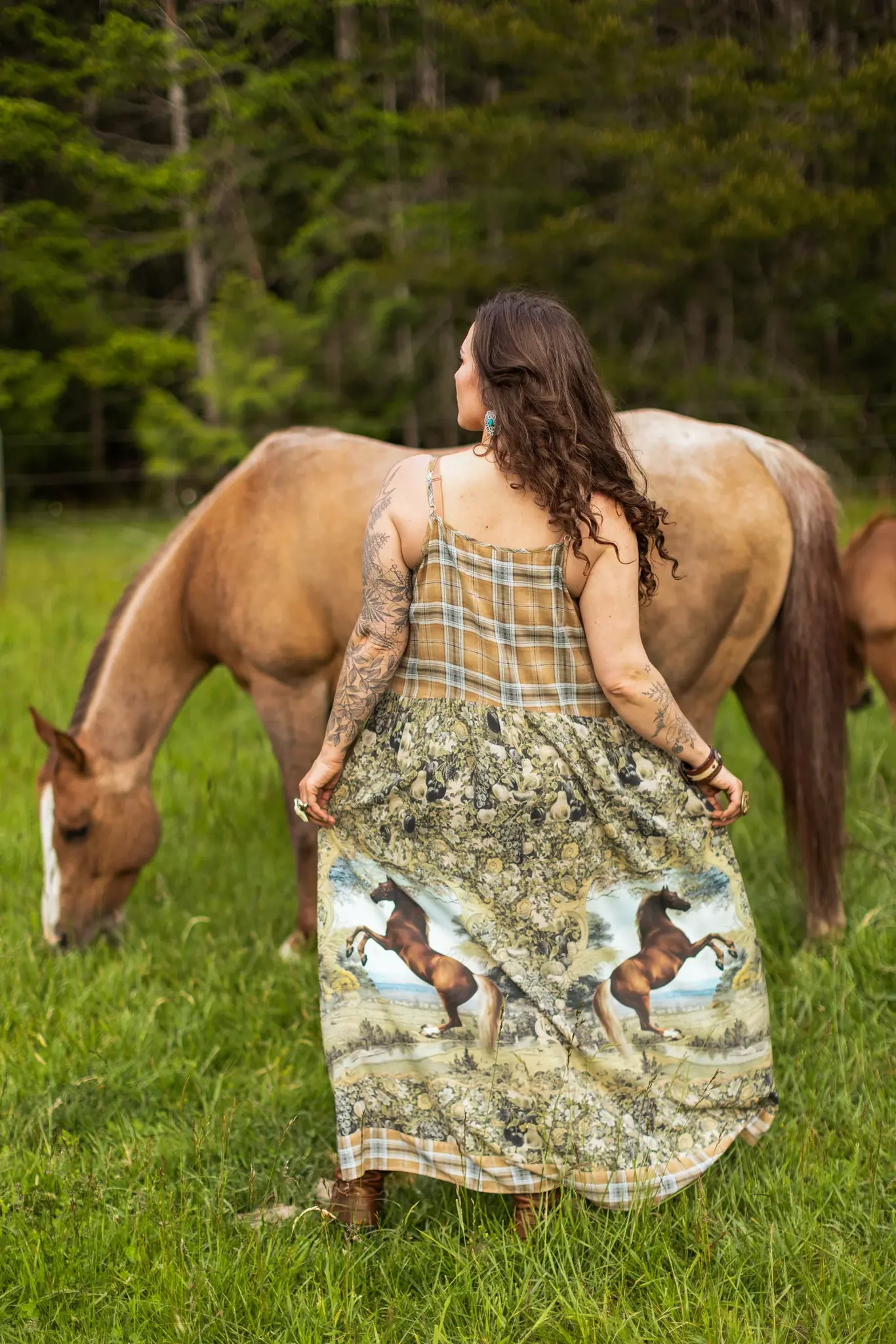 Market of Stars Born To Run Boheme Slip Dress - L/XL