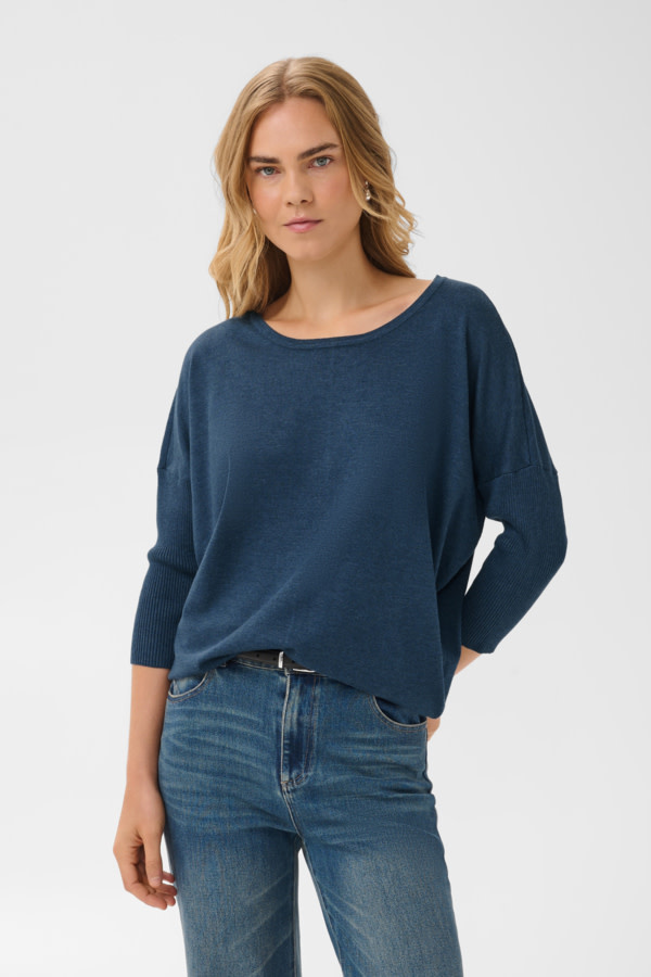 St Tropez A2561, MilaSZ R-Neck Pullover 30500003-FW26