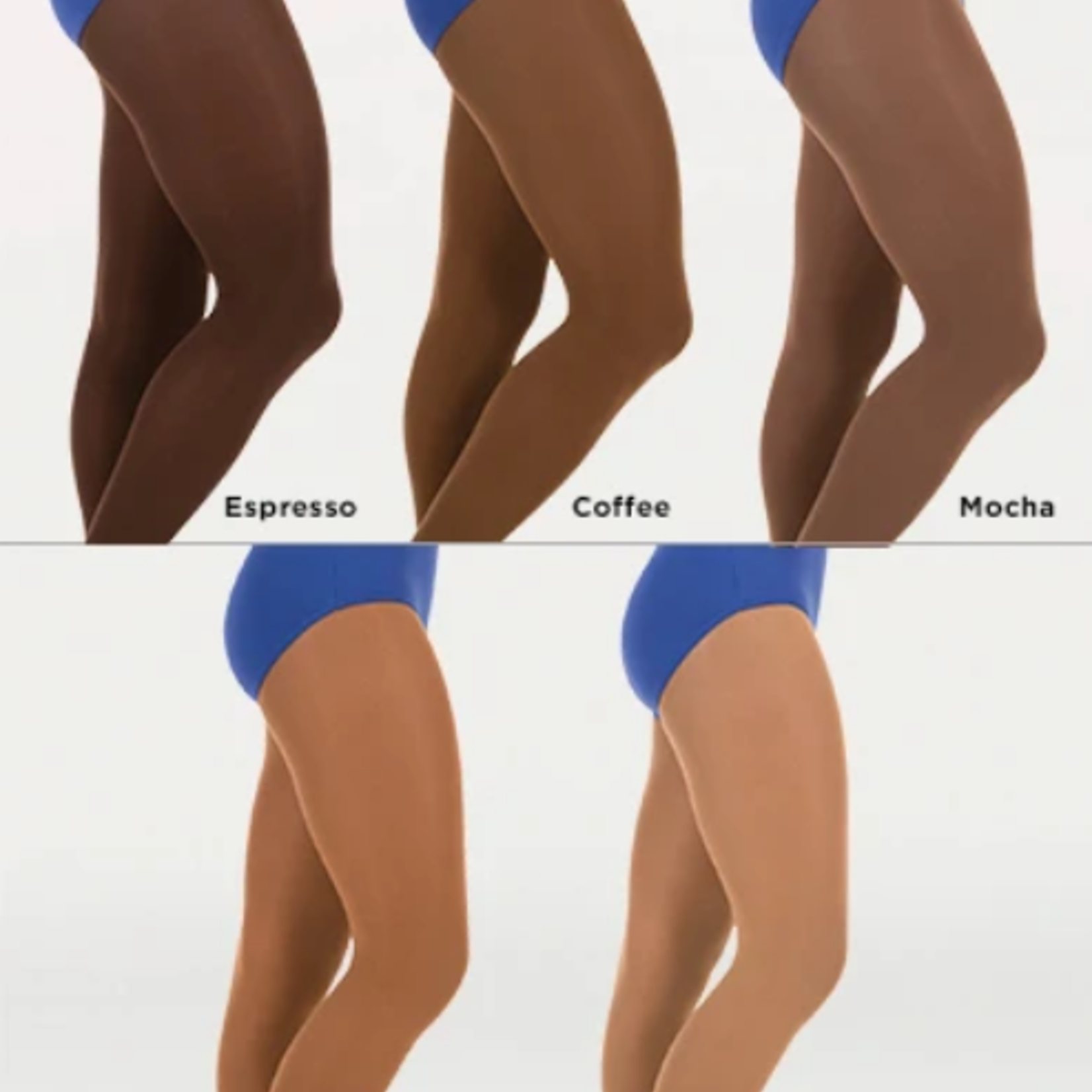 Body Wrappers A41 Wide Smooth Waist Convertible Tights