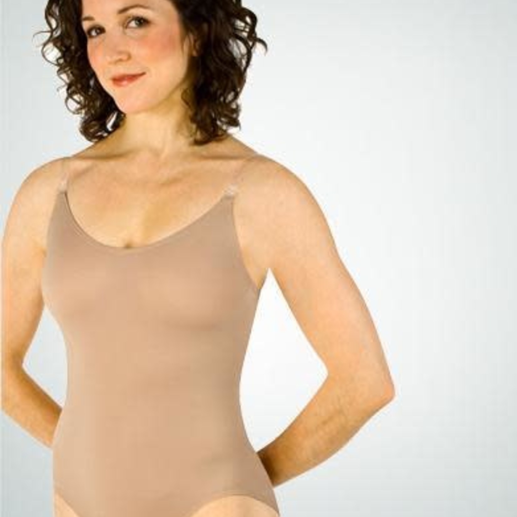 Body Wrappers Body Wrappers 260 Nude Adjustable Camisole Leotard