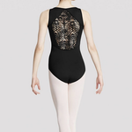 Mirella Mirella M3042LM Peacock Back Tank Leotard