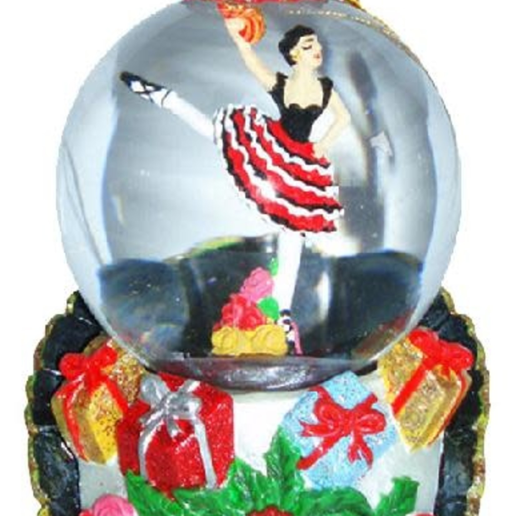 Nutcracker Ballet Gifts Mini Spanish Dancer Snow Globe