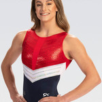 GK Elite GK Elite E4349 Patriotism Replica Workout Leotard