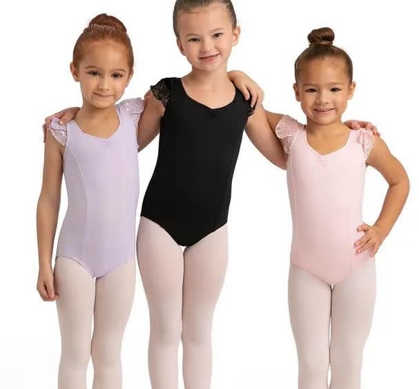 Capezio 11731C flutter Slv Princess Leotard