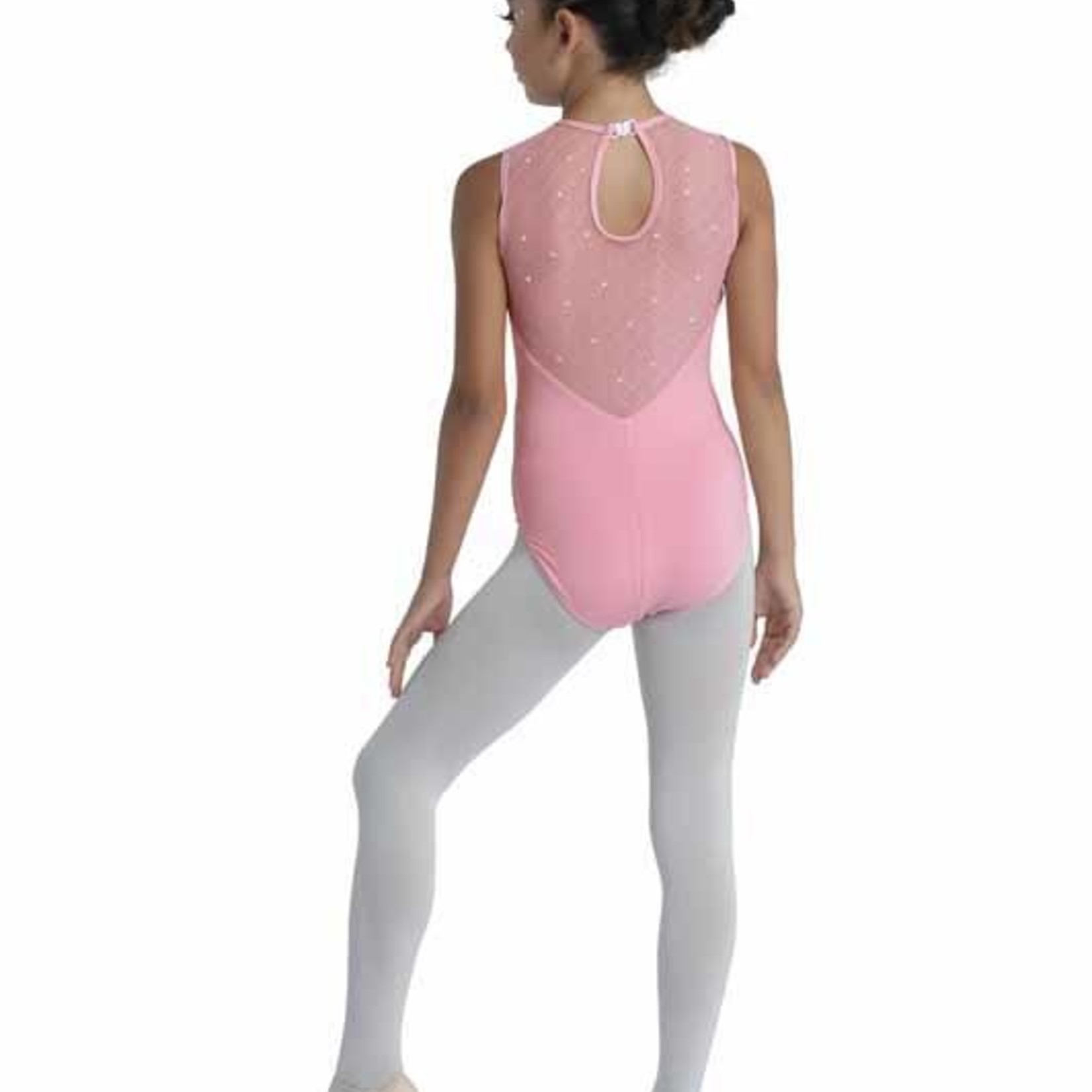 DanzNMotion DanzNMotion 20114C Tank Leotard w/ Clear Sequins