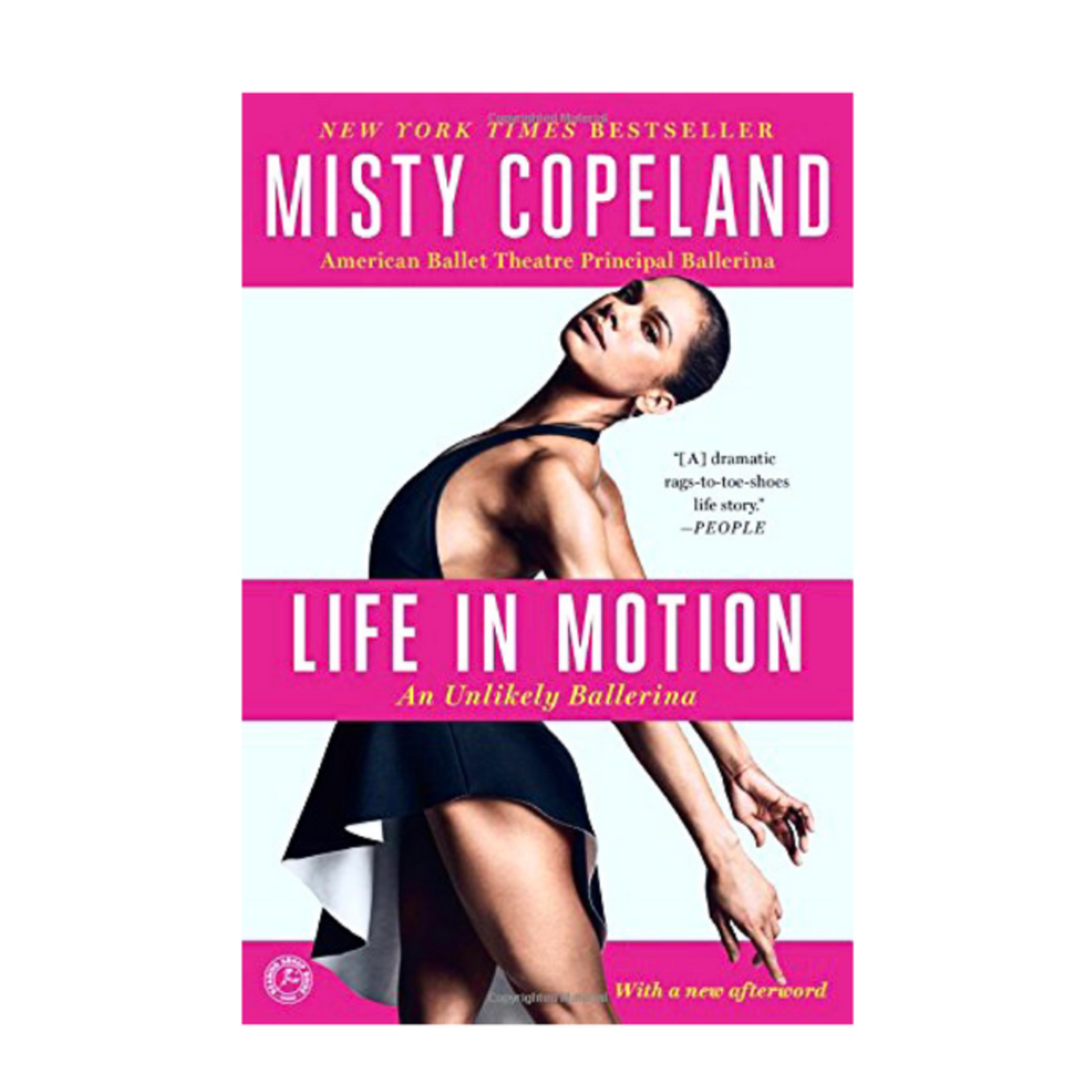CJ Merchantile Misty Copeland Life In Motion Book